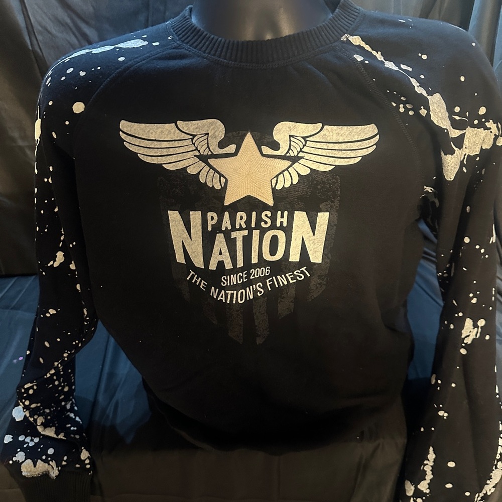 Black Sweatshirt-Parish Nation-size medium-#499